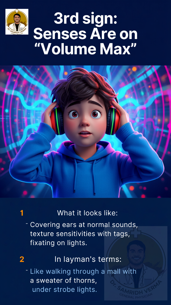 Sign 3: Senses Are On Volume Max - Sensory Overload in Kids